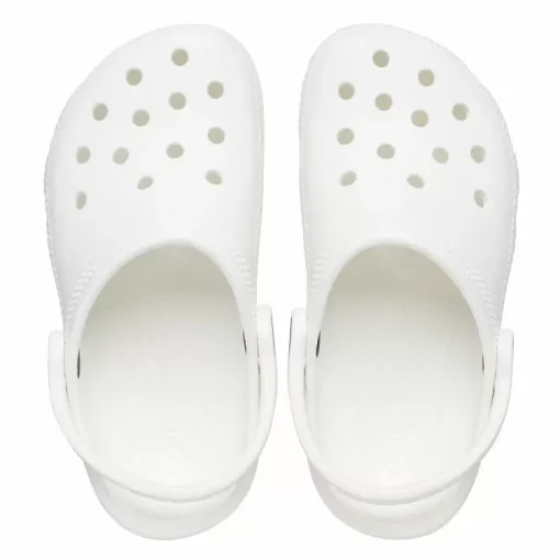 CROCS CLOGS CLASIC T UNISEX 206991-100 ΛΕΥΚΟ - Image 5