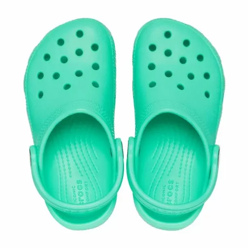 CROCS CLOGS CLASIC T UNISEX 206991-3WM ΠΡΑΣΙΝΟ - Image 4