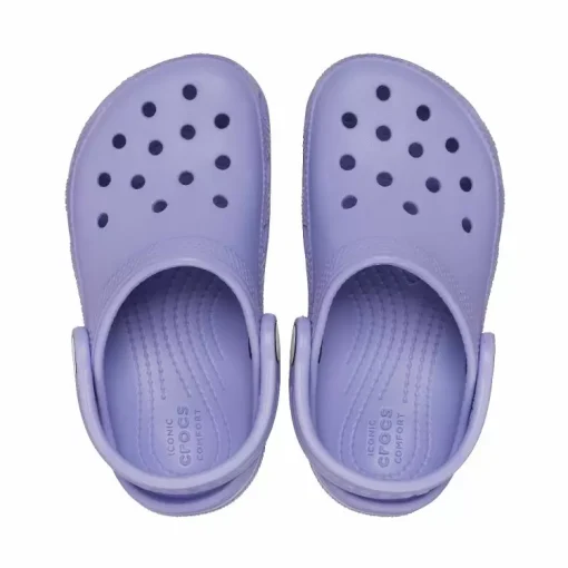 CROCS CLOGS CLASIC T GIRL 206991-5BN ΜΩΒ - Image 4