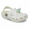 CROCS CLOGS CLASIC T GIRL Rainbow Unicorn 209701-0WV ΛΕΥΚΟ