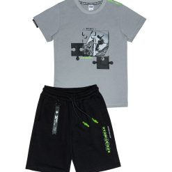 SPRINT Παιδικό σετ junior αγόρι 251-3005-160 Γκρι