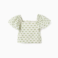 ZIPPY Μπλούζα crop top κορίτσι 31070692026 Πράσινο ανοιχτό