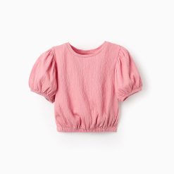 ZIPPY Μπλούζα crop top κορίτσι 31071004030 Ροζ ανοιχτό