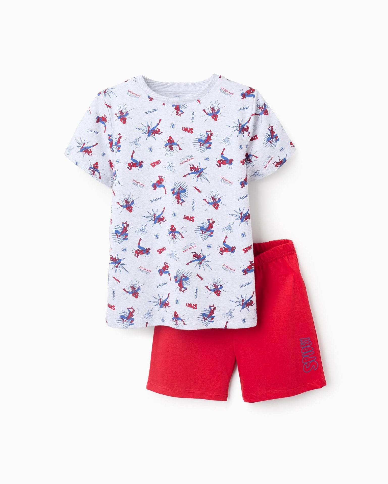 ZIPPY Σετ πυτζάμες Spiderman αγόρι 31071147027 Γκρι