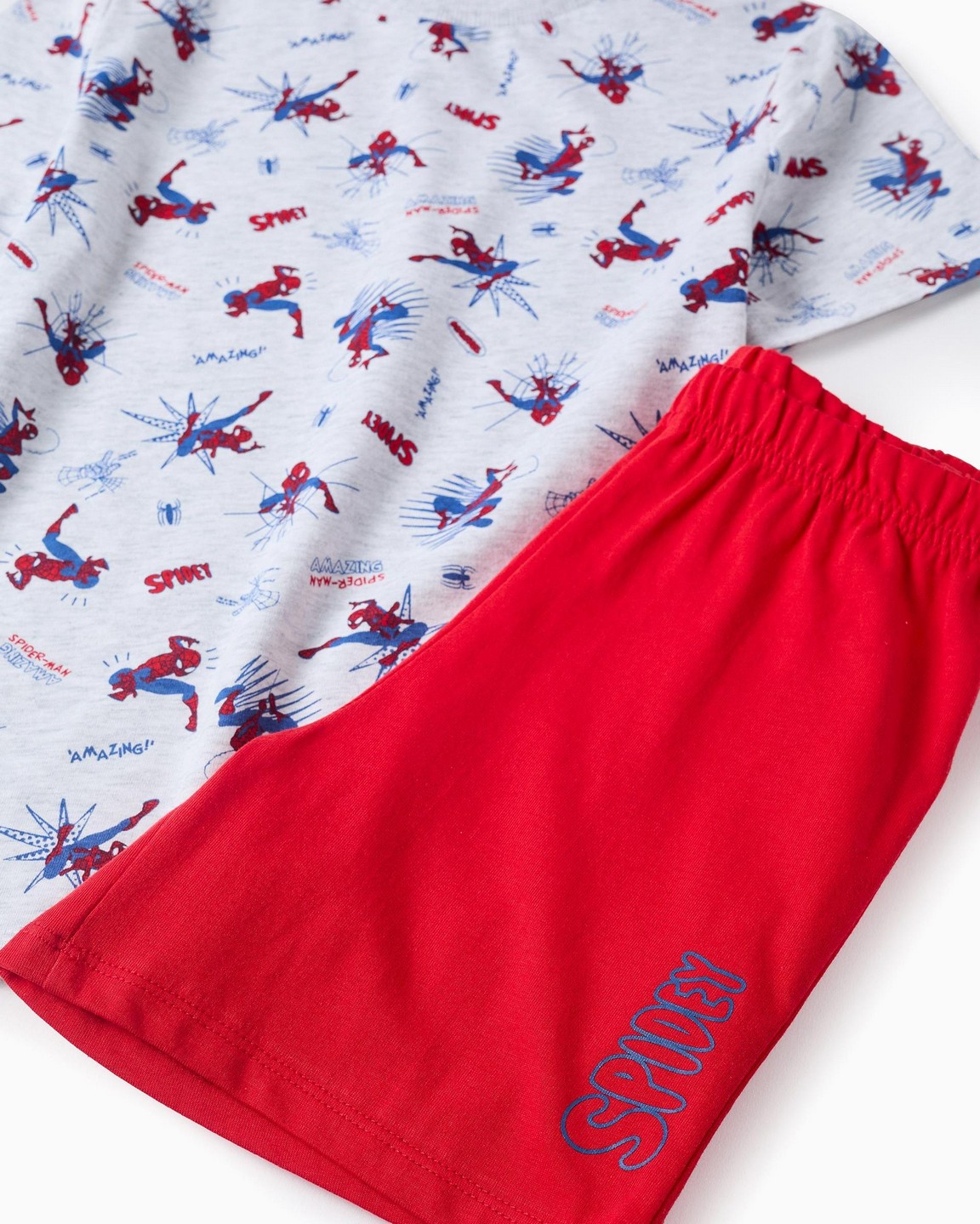 ZIPPY Σετ πυτζάμες Spiderman αγόρι 31071147027 Γκρι - Image 3