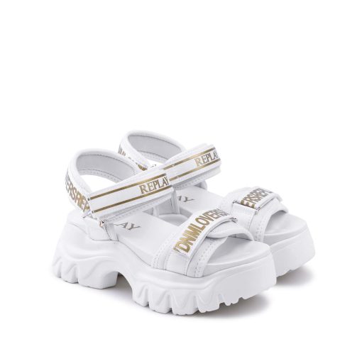 REPLAY SANDAL JUNIOR GIRL JUYCE JR 2 JP140002T-0070 ΛΕΥΚΟ - Image 5