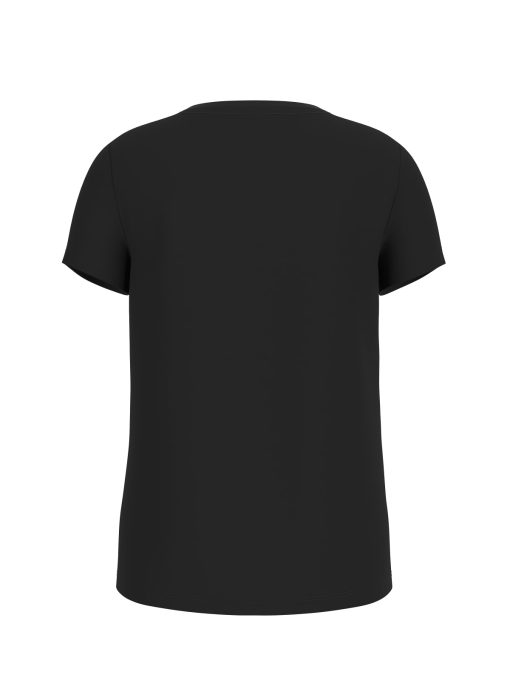 GUESS T-shirt με λογότυπο J73I56K8HM0-JBLK Mαύρο - Image 3