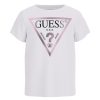 GUESS T-shirt με λογότυπο K73I56K8HM0-G011 Λευκό