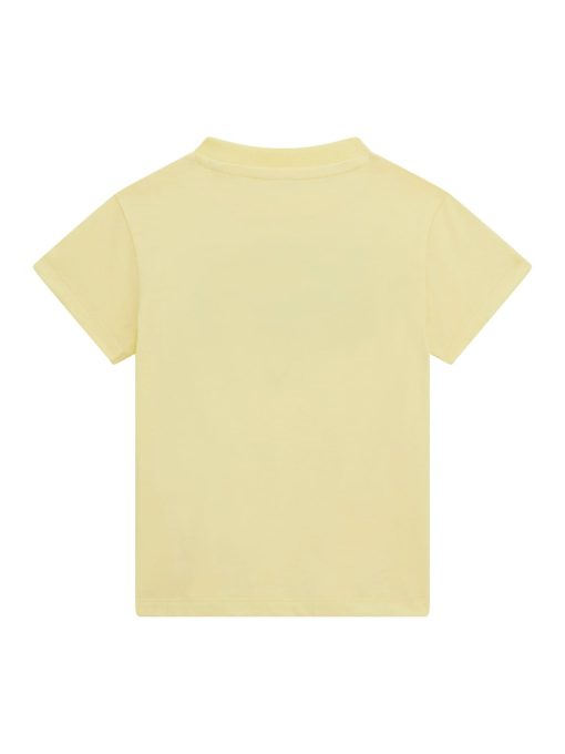GUESS T-shirt με λογότυπο μπροστά N5GI01K8HM4-G282 Kίτρινο - Image 2