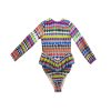 T6453 MULTICOLOR SWIMSUIT KID