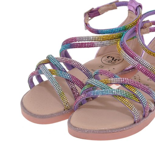 EXE KIDS SANDAL JUNIOR GIRL UA21U412191M ΠΟΛΥΧΡΩΜΟ - Image 7