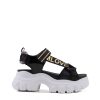 REPLAY SANDAL JUNIOR GIRL JUYCE JR 1 JP140001T-0006 ΜΑΥΡO