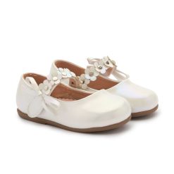 Alternative view of ALEGRIA ΜΠΑΡΕΤΕΣ ΛΟΥΣΤΡΙΝΙ BABY GIRL 122401 ΛΕΥΚΟ