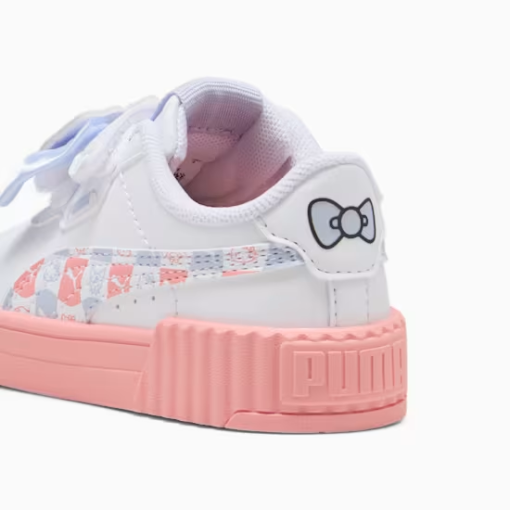 PUMA BABY GIRL CARINA HELLO KITTY 3.0 401421 01 ΛΕΥΚΟ - Image 4