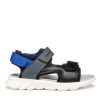 GEOX SANDAL JUNIOR BOY J Airadyum A J55F1E 01554 C0245 ΜΠΛΕ