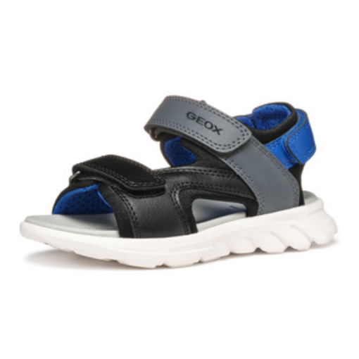 GEOX SANDAL JUNIOR BOY J Airadyum A J55F1E 01554 C0245 ΜΠΛΕ - Image 4