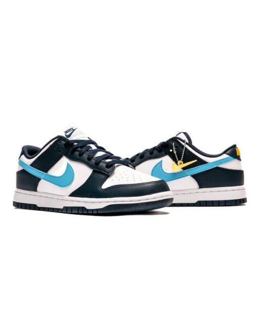 Nike Dunk Low Unisex Sneaker FN7800-400 ΛΕΥΚΟ - Image 5