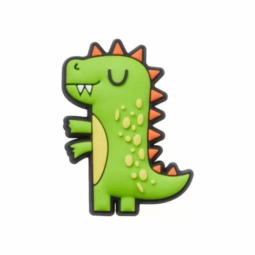 Crocs Jibbitz Green Dino 10009429-UNC