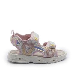 ALLEGRIA SANDAL JUNIOR GIRL LIGHTS 103295929 ΡΟΖ