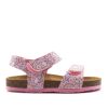 PLAKTON SANDAL GIRL SARA 135448 ΡΟΖ