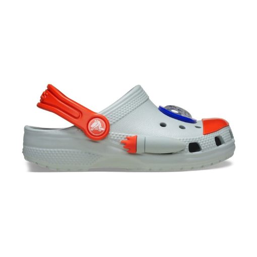 CROCS CLOGS CLASIC T BOY Rocket Ship 210359-1NM ΓΚΡΙ - Image 2