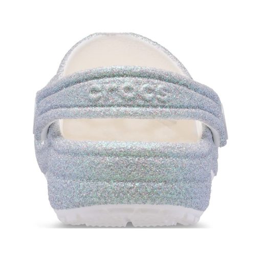 CROCS CLOGS CLASIC T Iridescent Glitter 210986-100 ΛΕΥΚΟ - Image 5
