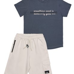 SPRINT Παιδικό σετ junior αγόρι 251-3015-329 Γκρι