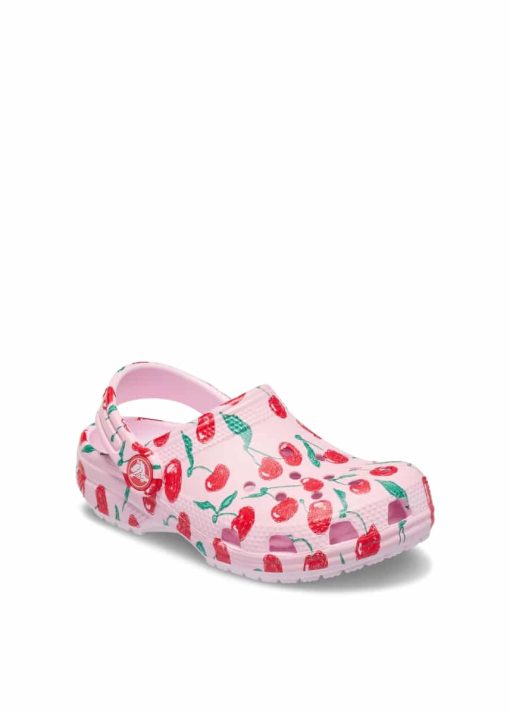 CROCS CLOGS CLASIC T GIRL FRESH FRUITS 211170-6ZW ΡΟΖ - Image 12
