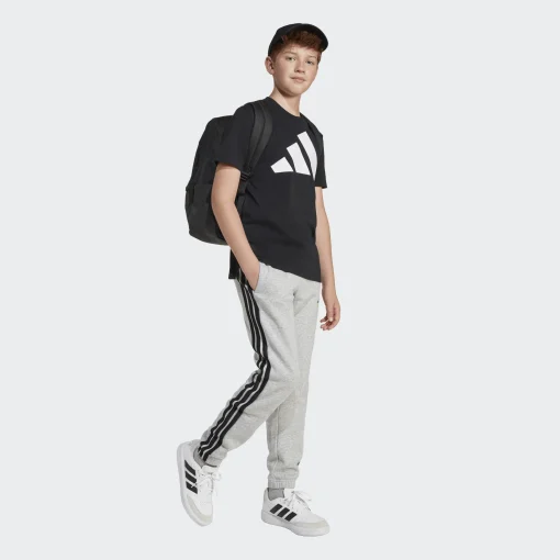 ADIDAS JUNIOR UNISEX ΚΟΝΤΟΜΑΝΙΚΗ ΜΠΛΟΥΖΑ JC9660 ΜΑΥΡΟ - Image 5