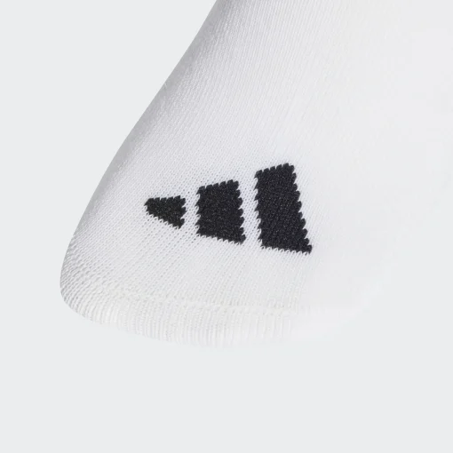 ADIDAS Γραμμικές Κάλτσες 3 Ζεύγη Παιδικές UNISEX JD1349 ΛΕΥΚΟ/ΜΑΥΡΟ - Image 3