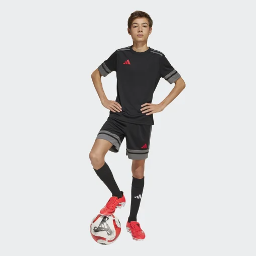 ADIDAS JUNIOR BOY ΣΟΡΤΣ ΒΕΡΜΟΥΔΑ JN4448 ΜΑΥΡΟ - Image 6