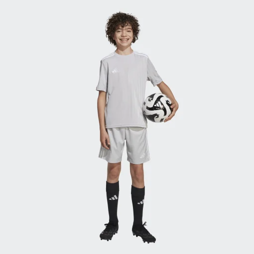 ADIDAS JUNIOR BOY ΣΟΡΤΣ ΒΕΡΜΟΥΔΑ JN7175 ΓΚΡΙ - Image 8