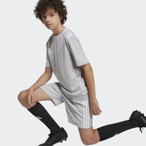 ADIDAS JUNIOR BOY ΣΟΡΤΣ ΒΕΡΜΟΥΔΑ JN7175 ΓΚΡΙ - Image 4