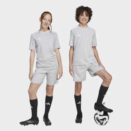ADIDAS JUNIOR BOY ΣΟΡΤΣ ΒΕΡΜΟΥΔΑ JN7175 ΓΚΡΙ - Image 6