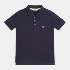 GUESS Παιδικό Polo κοντομάνικο L2GP02KAPY0-G7V2 Mπλε σκούρο