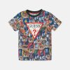 GUESS T-shirt με σχέδιο αγόρι N5RI14K8HM4-P0EE Πολύχρωμο