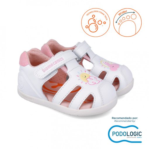 BIOMECANICS SANDAL BABY GIRL 252166-D113 ΛΕΥΚΟ - Image 6