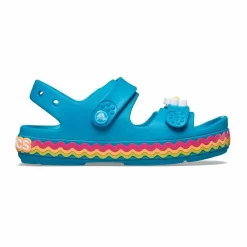 Alternative view of CROCS  SANDAL GIRL Crocband Cruiser RicRacSandalT 211028-4WG ΜΠΛΕ