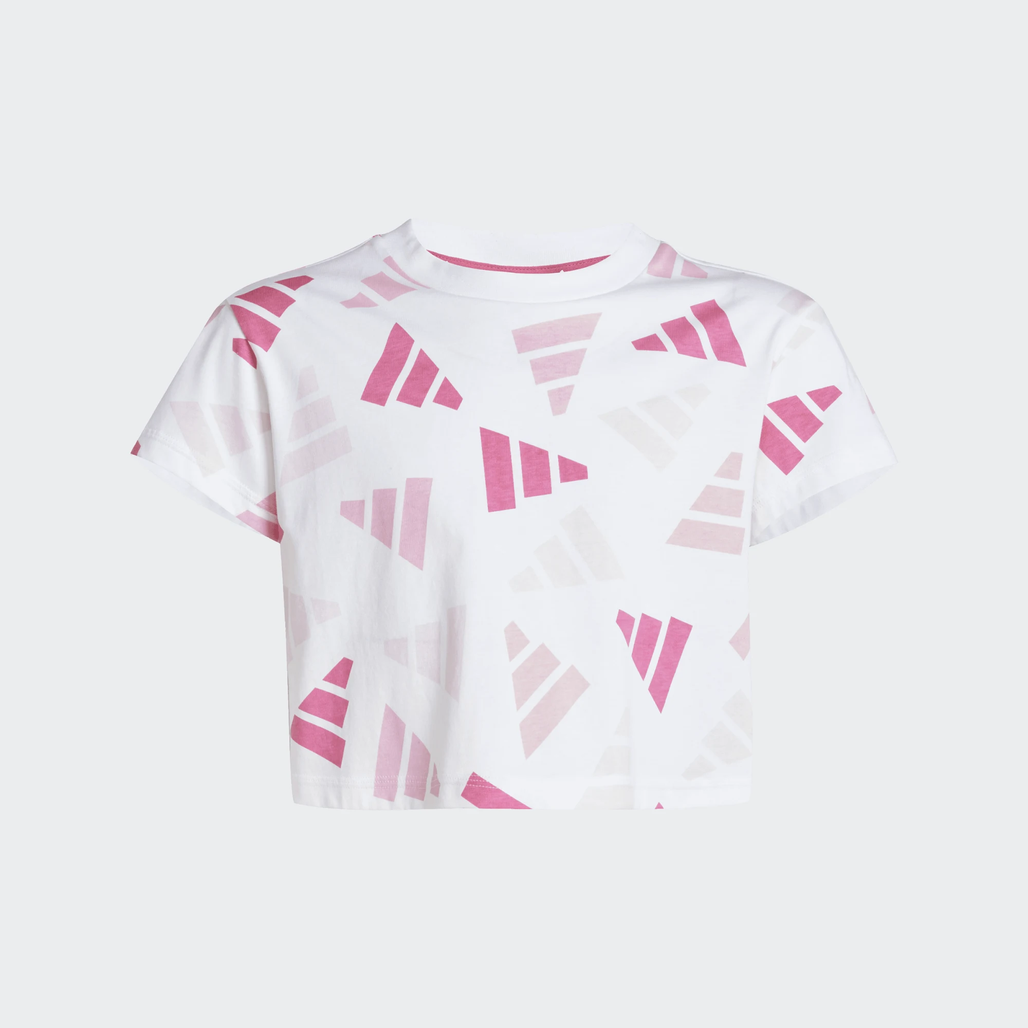 ADIDAS JUNIOR GIRL ΚΟΝΤΟΜΑΝΙΚΗ ΜΠΛΟΥΖΑ JC7710 ΛΕΥΚΟ