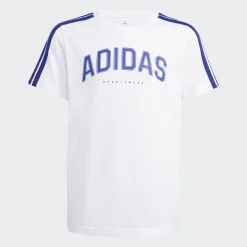 ADIDAS JUNIOR UNISEX ΚΟΝΤΟΜΑΝΙΚΗ ΜΠΛΟΥΖΑ JI6674 ΛΕΥΚΟ