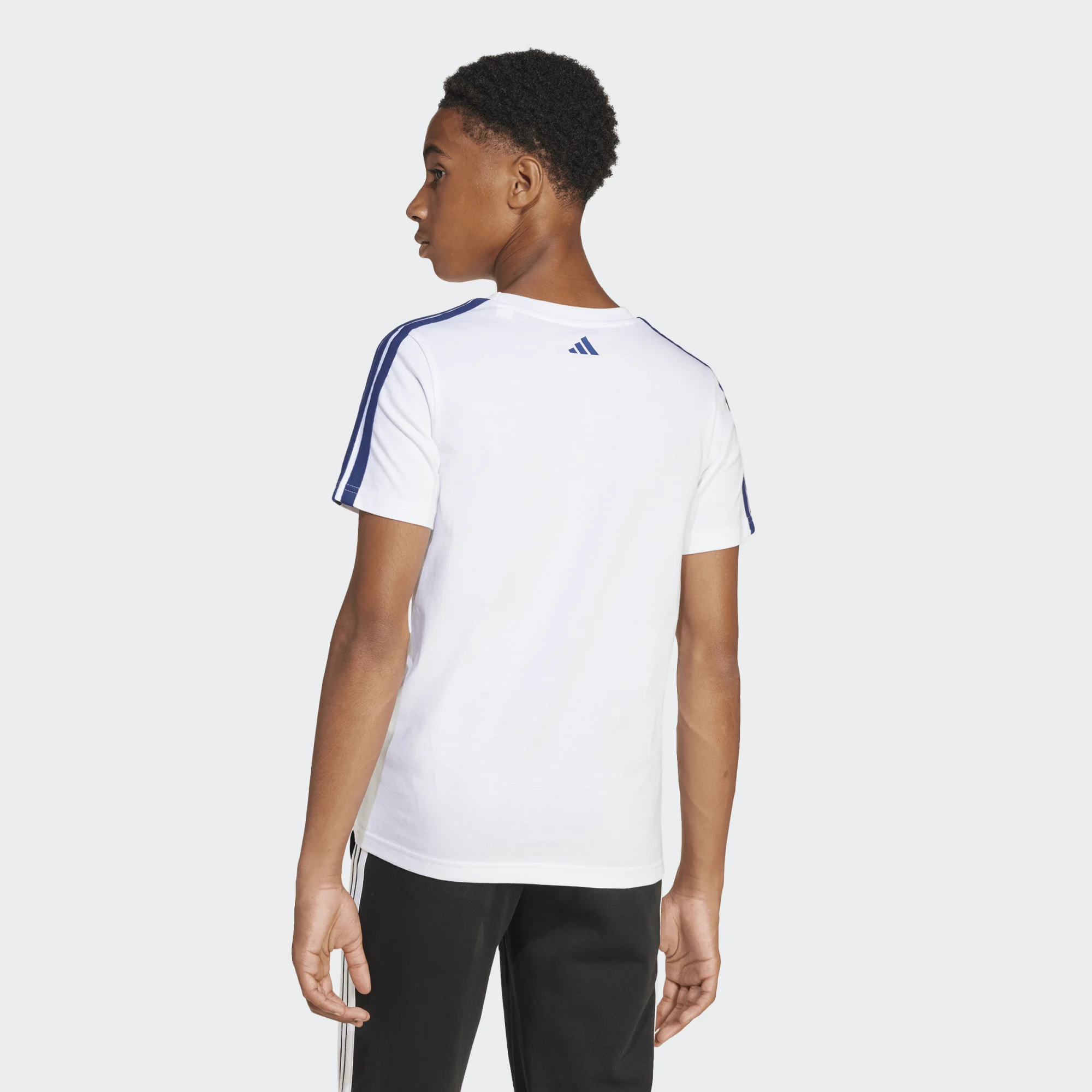 ADIDAS JUNIOR UNISEX ΚΟΝΤΟΜΑΝΙΚΗ ΜΠΛΟΥΖΑ JI6674 ΛΕΥΚΟ - Image 5