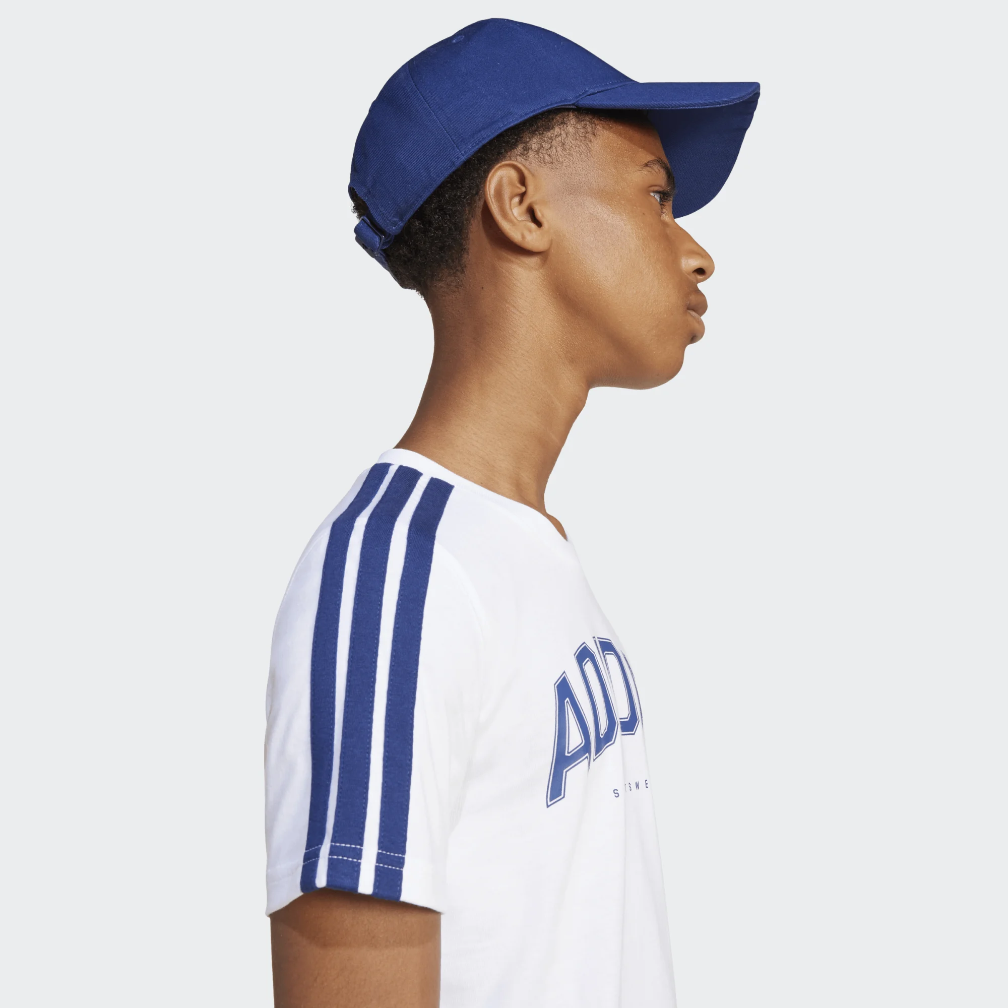 ADIDAS JUNIOR UNISEX ΚΟΝΤΟΜΑΝΙΚΗ ΜΠΛΟΥΖΑ JI6674 ΛΕΥΚΟ - Image 8