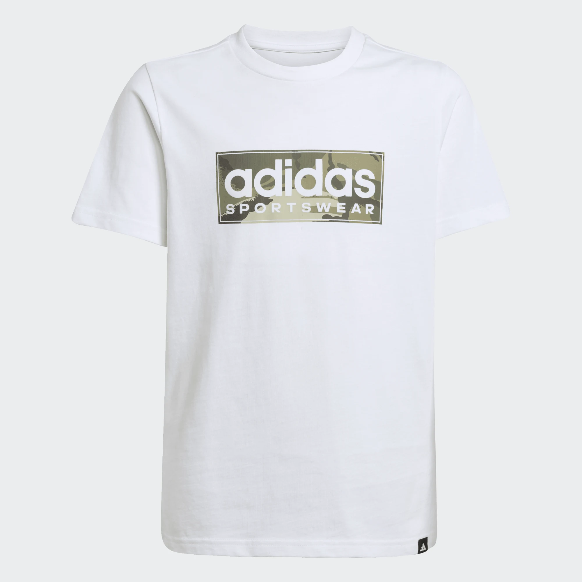 ADIDAS JUNIOR UNISEX ΚΟΝΤΟΜΑΝΙΚΗ ΜΠΛΟΥΖΑ JX6871 ΛΕΥΚΟ