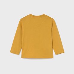 Alternative view of MAYORAL Μπλούζα μακρυμάνικη basic μωρό 15-00108-028 Μουσταρδί