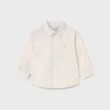MAYORAL Πουκάμισο μακρυμάνικο μωρό 15-00124-042 Μπεζ ανοιχτό
