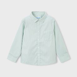 MAYORAL Πουκάμισο μακρυμάνικο βασικό 15-00146-086 Πράσινο