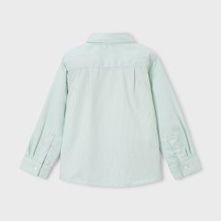 Alternative view of MAYORAL Πουκάμισο μακρυμάνικο βασικό 15-00146-086 Πράσινο