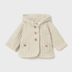 MAYORAL Ζακέτα πλεκτή Νεογέννητο 15-02333-046 Σαμπανιζέ