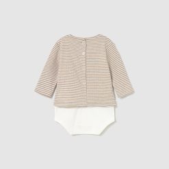 Alternative view of MAYORAL Κορμάκι Νεογέννητο 15-02728-035 Μπεζ σκούρο