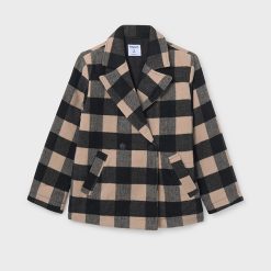 MAYORAL Παλτό κορίτσι 15-07431-046 Στάμπα καρό